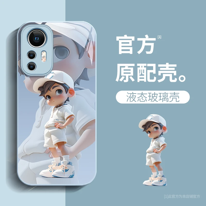 小米12/12X/12S/12Pro/12SPro棒球男孩高级感防摔高颜值男手机壳