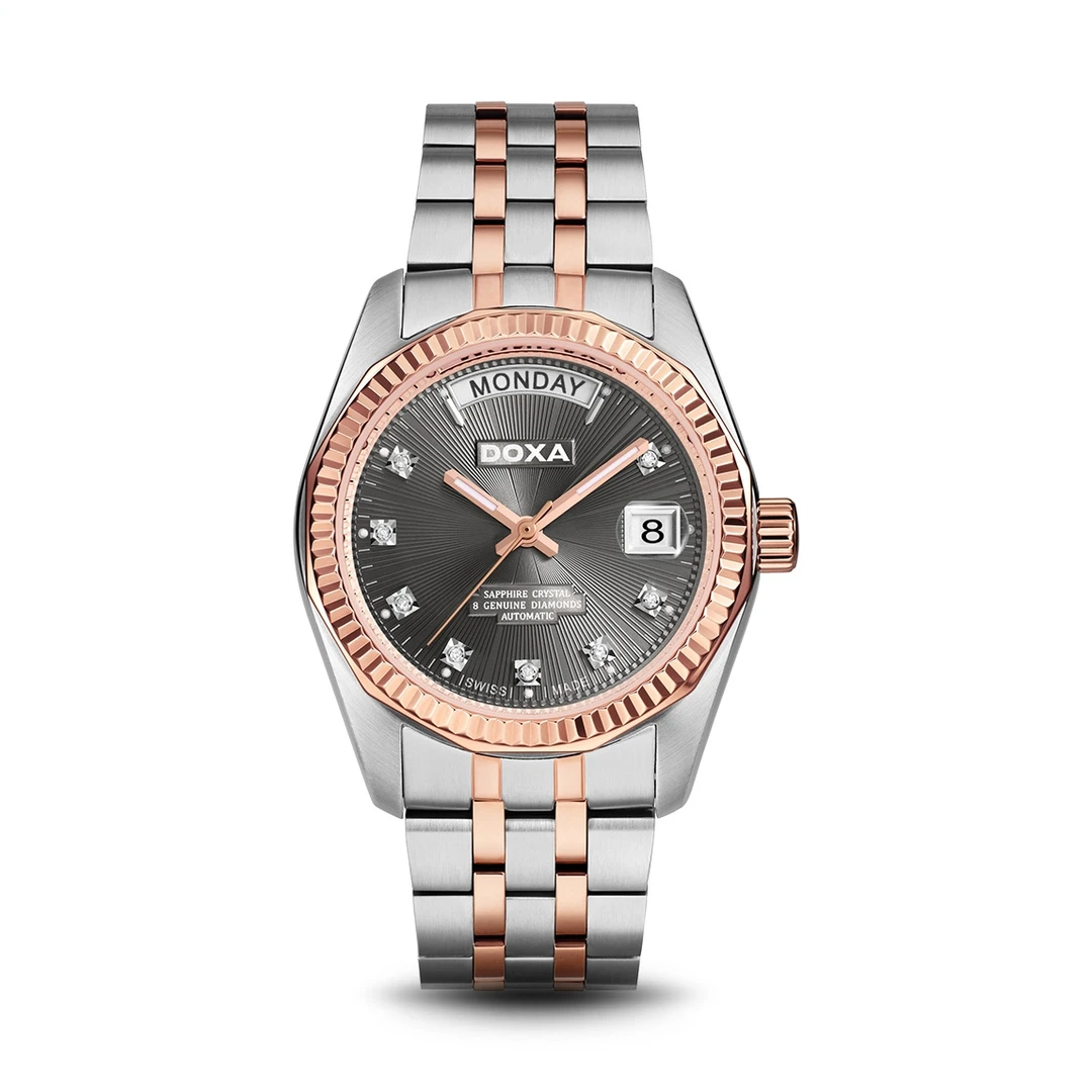 时度绅豪系列 时尚机械腕表D135RGY