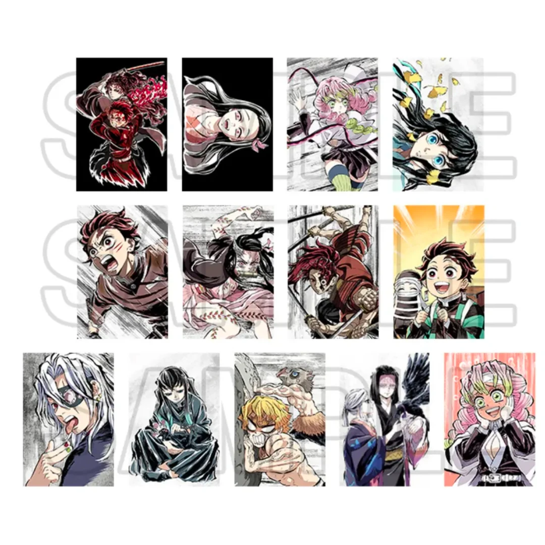 全集中展幕间画明信片ABCD盲盒 日谷国现