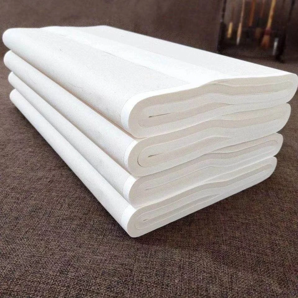 S【28】H三尺整张古法檀皮55克厚白色【全生】