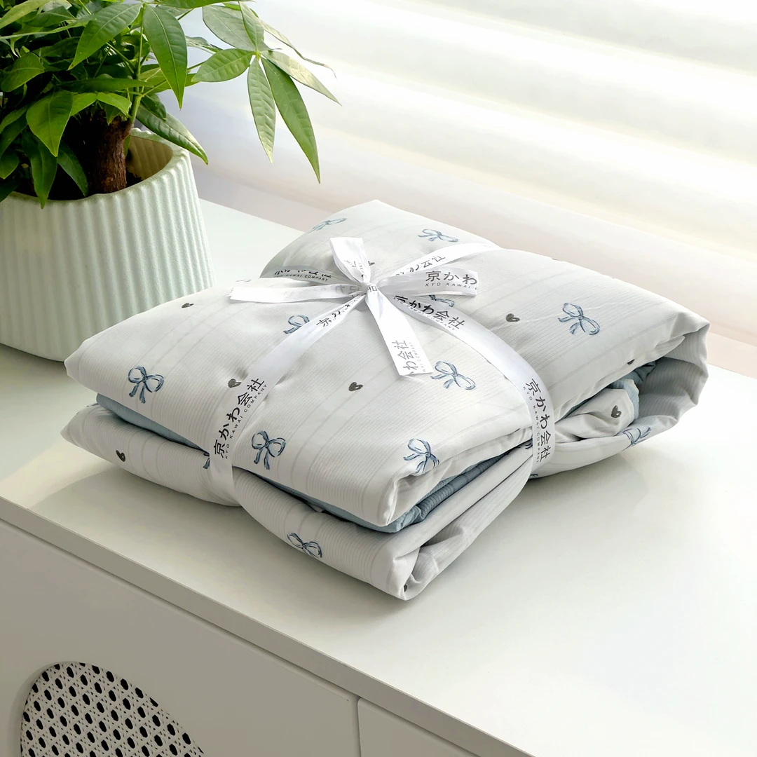 【京かわ会社】云纱棉四件套结美