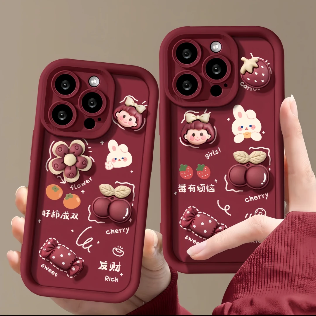适用苹果15手机壳14华为/荣耀/OPPO/VIVO/小米14手机外壳手机套