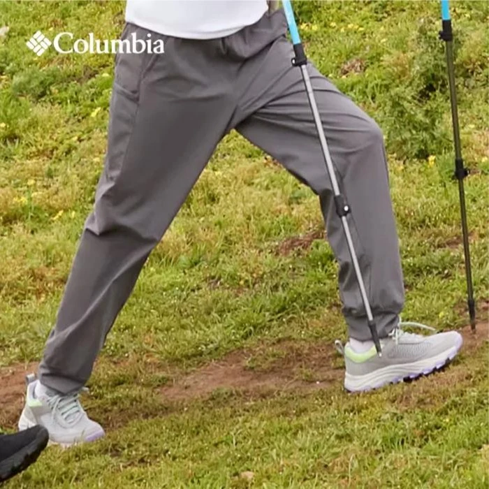 哥伦比亚户外春夏女子拒水UPF50防晒风感波粒长裤AR9262