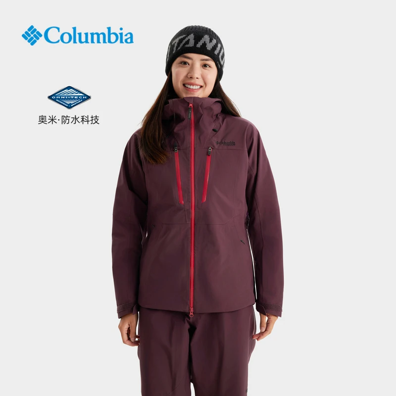 Columbia哥伦比亚户外新年新衣女钛金3L防水滑雪服冲锋衣WR1325