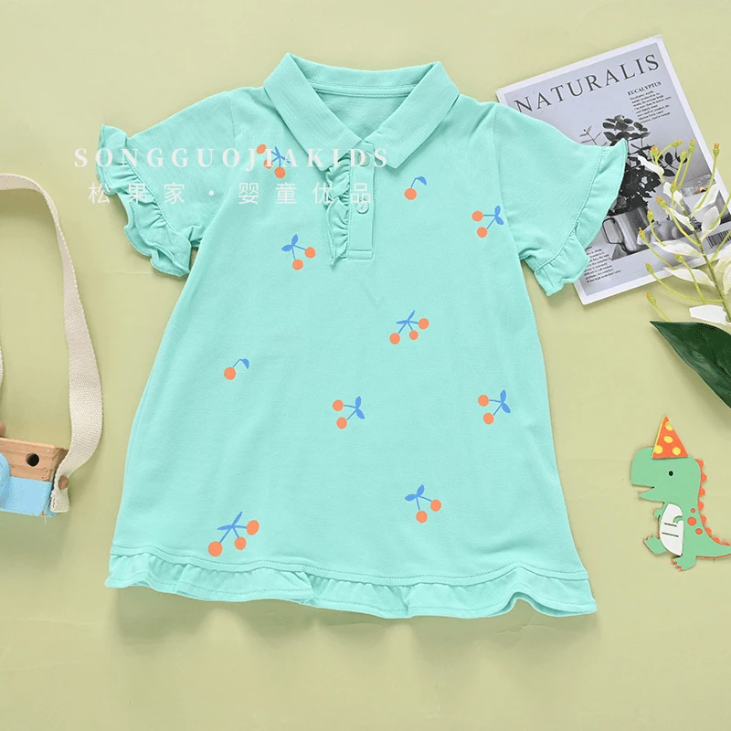 优儿宝贝【六月浮力】夏季连衣裙1122016女童宝宝网球裙时尚薄款