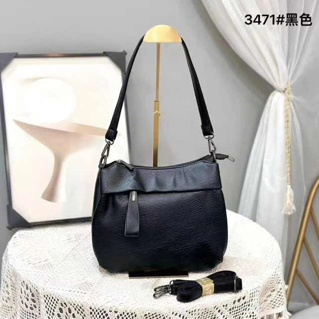 时尚休闲黑色大号包