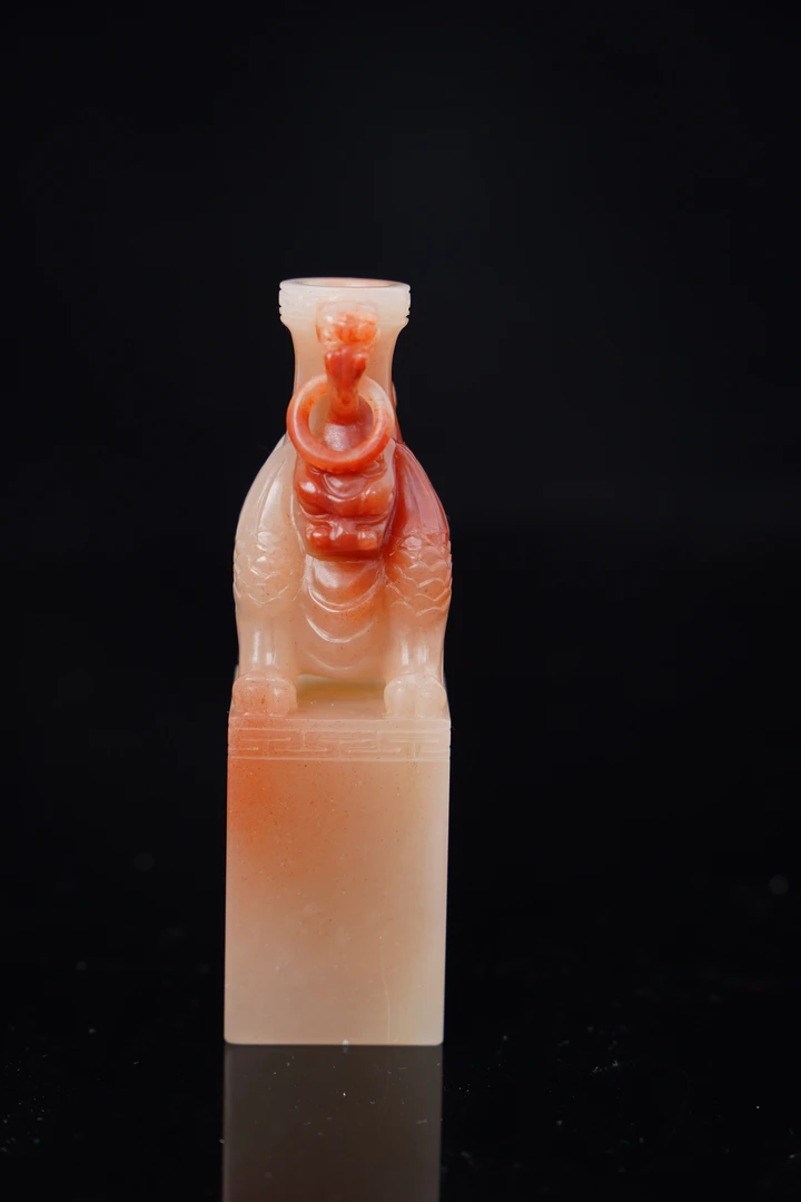 寿山石印石一言九鼎印章