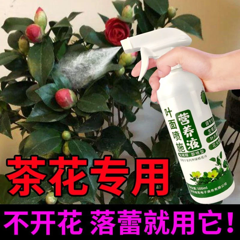 茶花专用肥料茶花专用营养液花卉营养通用养花氮磷钾喷施植物烂根