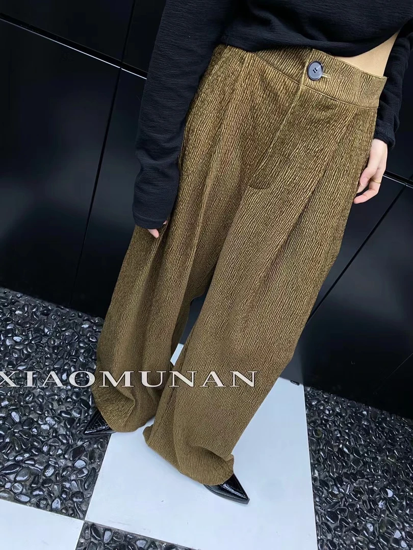 韩版休闲显瘦显气质显腿长款秋冬新款长裤。时尚百搭