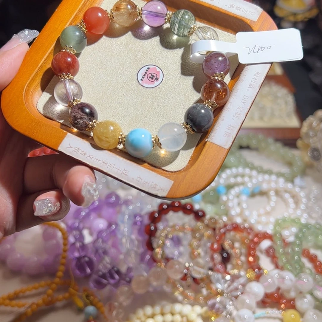 【闪购商品】针钠钙石（海纹石）手串未镶嵌L****。