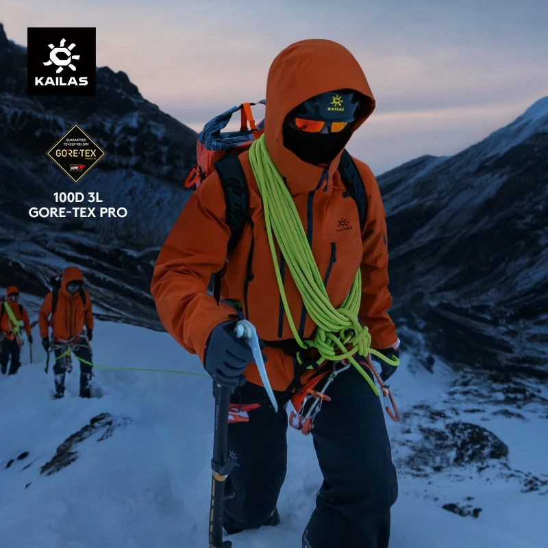 【李宗利专属】凯乐石MONT Q60全天候硬壳冲锋衣GTX防水户外登山服