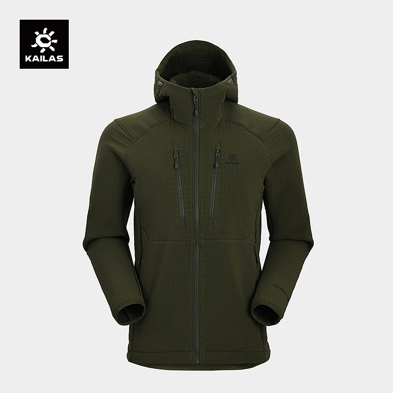 KAILAS凯乐石抓绒外套POLARMATE耐磨户外运动登山攀岩攀冰男女