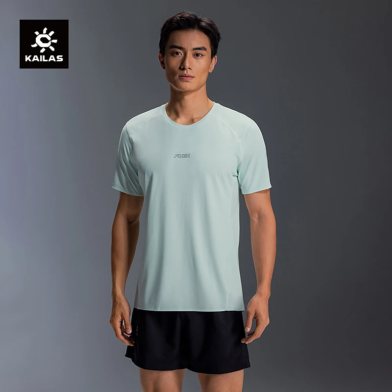 KAILAS凯乐石户外运动FUGA男款功能T恤短袖吸汗圆领弹力半袖