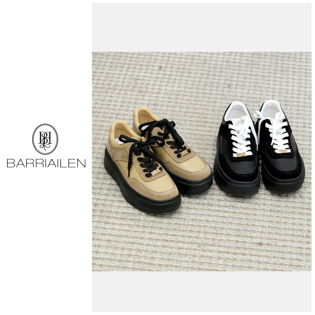 【BARRIAILEN甄选】时尚百搭小众系带运动鞋-C1101