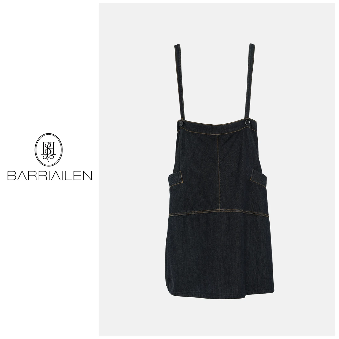 BARRIAILEN | 春夏秋冬洋溢青春减龄显瘦牛仔背带裙 -246628