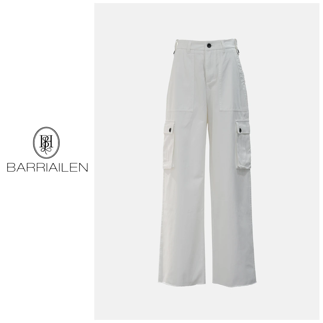 BARRIAILEN | 时尚直筒工装裤-241622