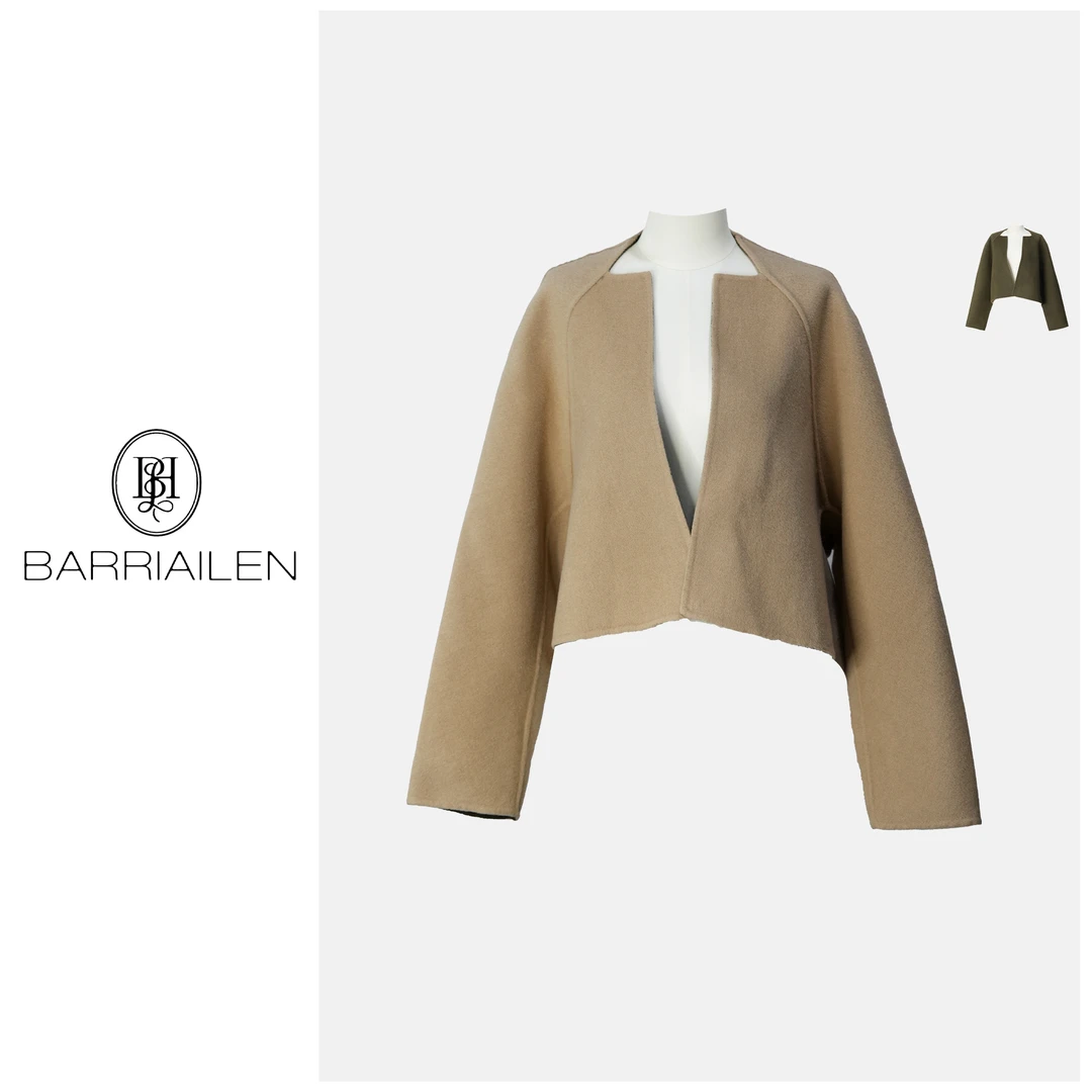 BARRIAILEN |  简约休闲百搭气质轻奢短款外套-245421