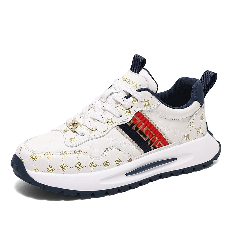 DUSAMEYA/杜莎米娅情侣款舒适轻奢时尚百搭潮流休闲阿甘鞋6700