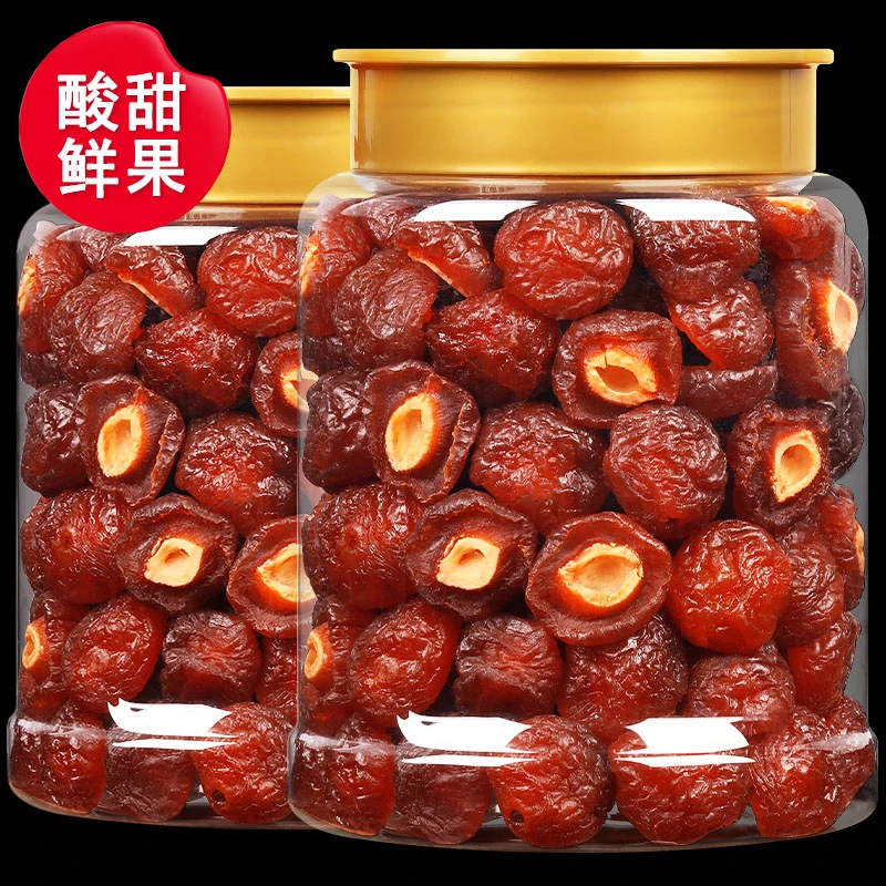【酸甜可口】半梅500g罐装话梅干蜜饯情人梅果干果脯孕妇休闲小零食
