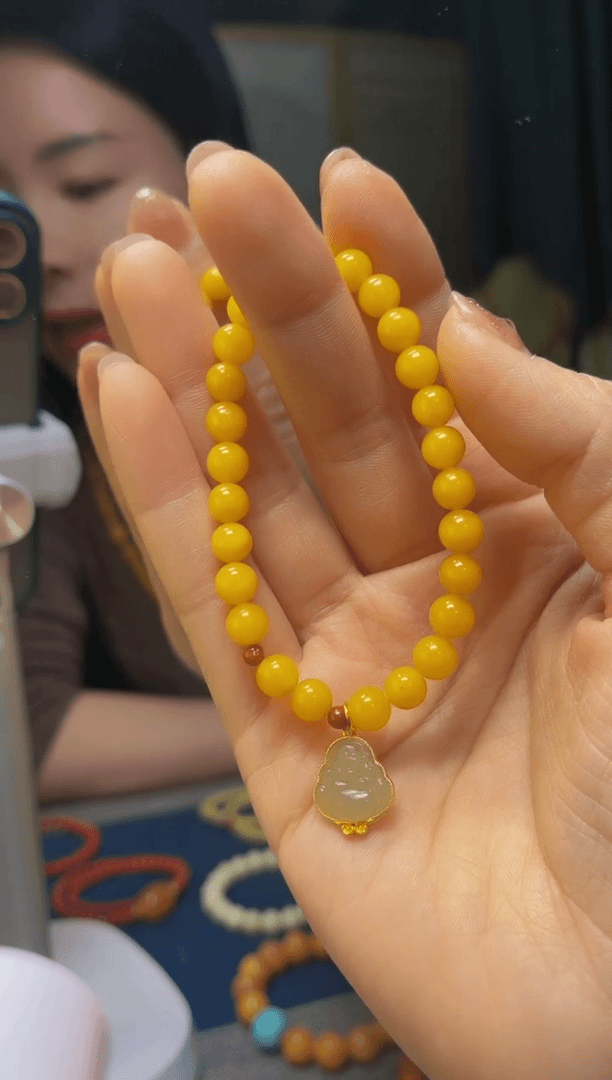 【闪购商品】蜜蜡颈饰未镶嵌（多样性发货发其一）