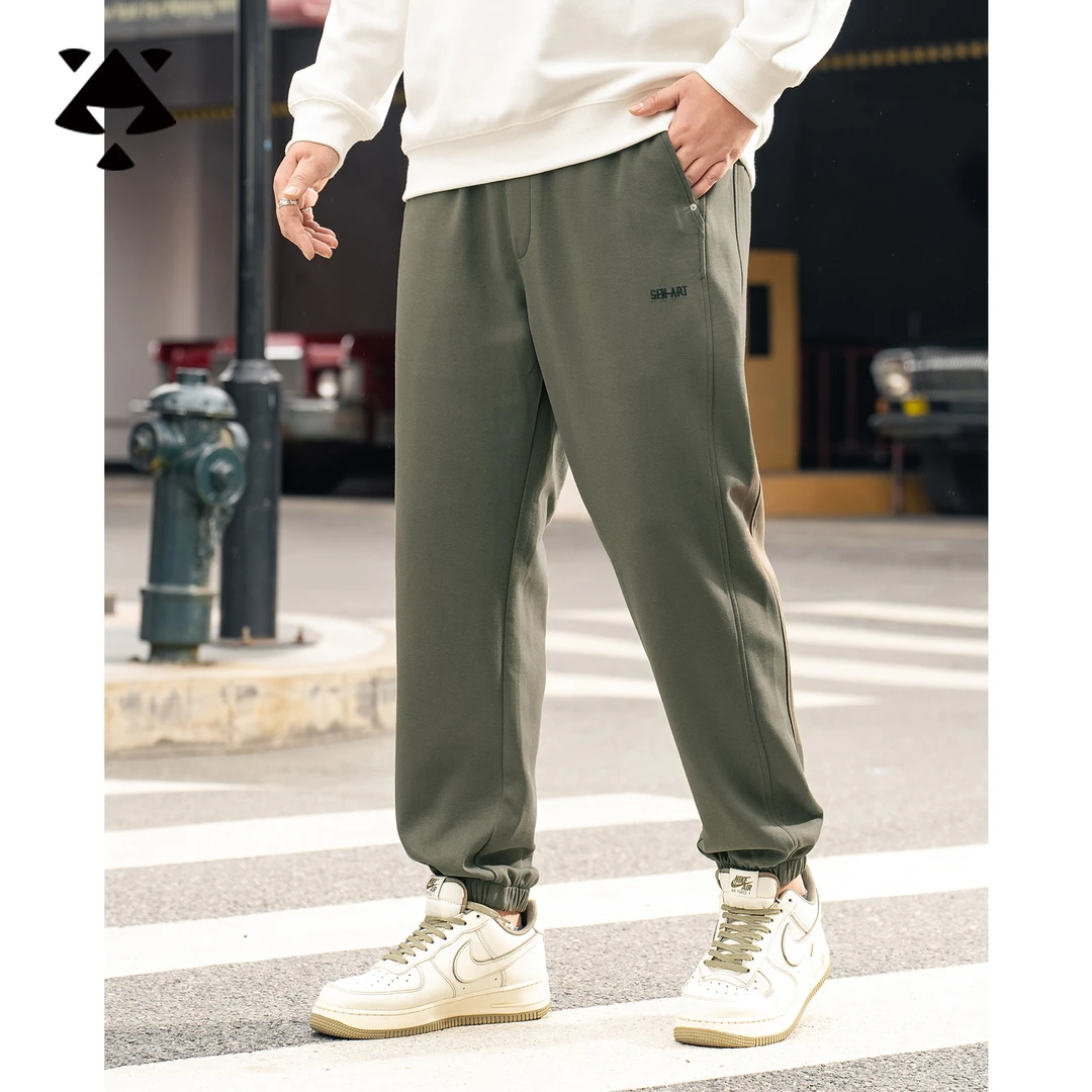 【束脚显瘦】森老板大码男装春季亲肤透气胖子加肥加大宽松休闲裤男