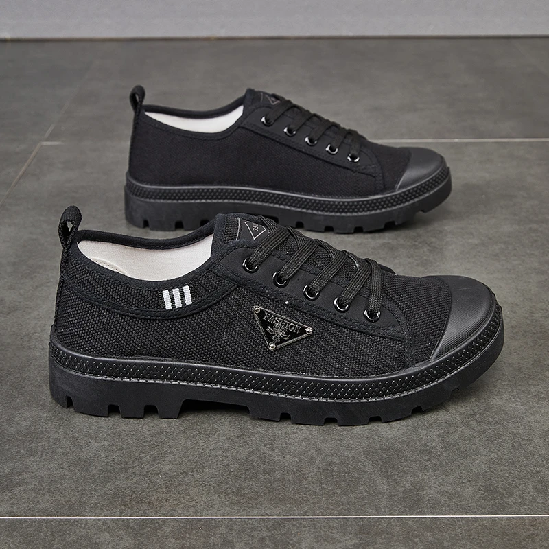 男士新款正品劳保鞋男低帮防滑夏季透气工地干活鞋舒适徒步休闲鞋