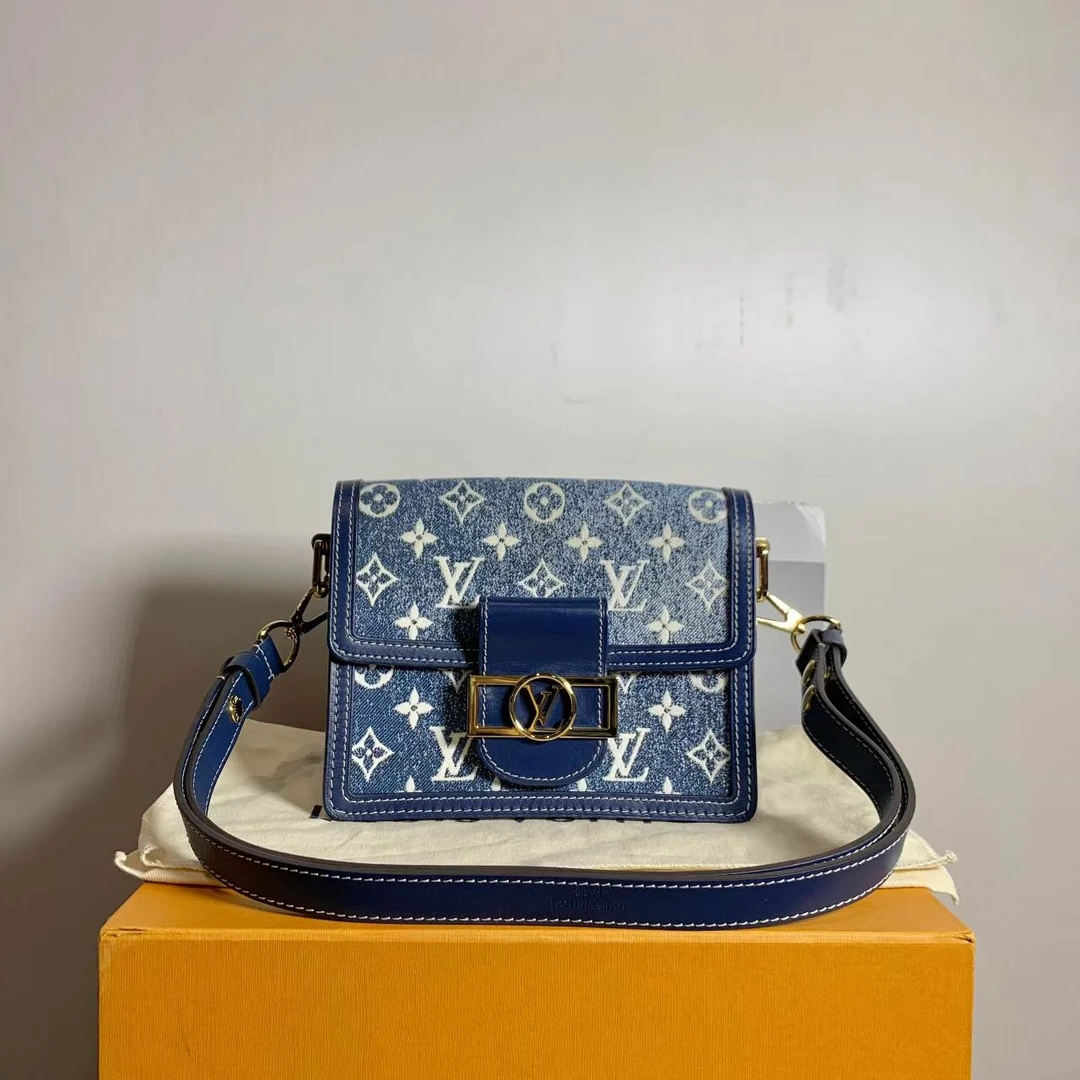 95新 LouisVuitton/路易威登 壹臻/Iv 牛仔达芙妮小号 39648180