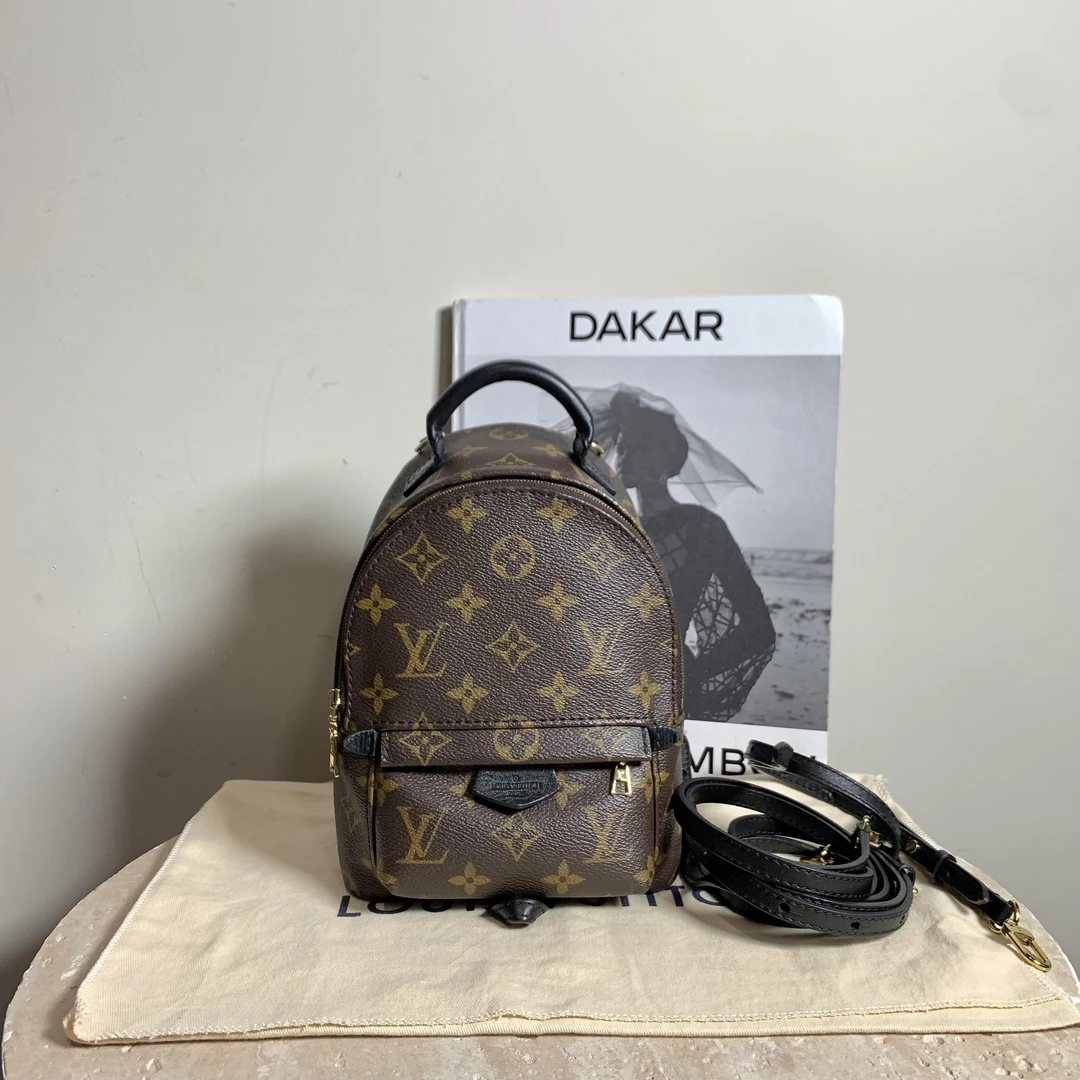 95新 LouisVuitton/路易威登 壹臻/老花mini小书包 22041112