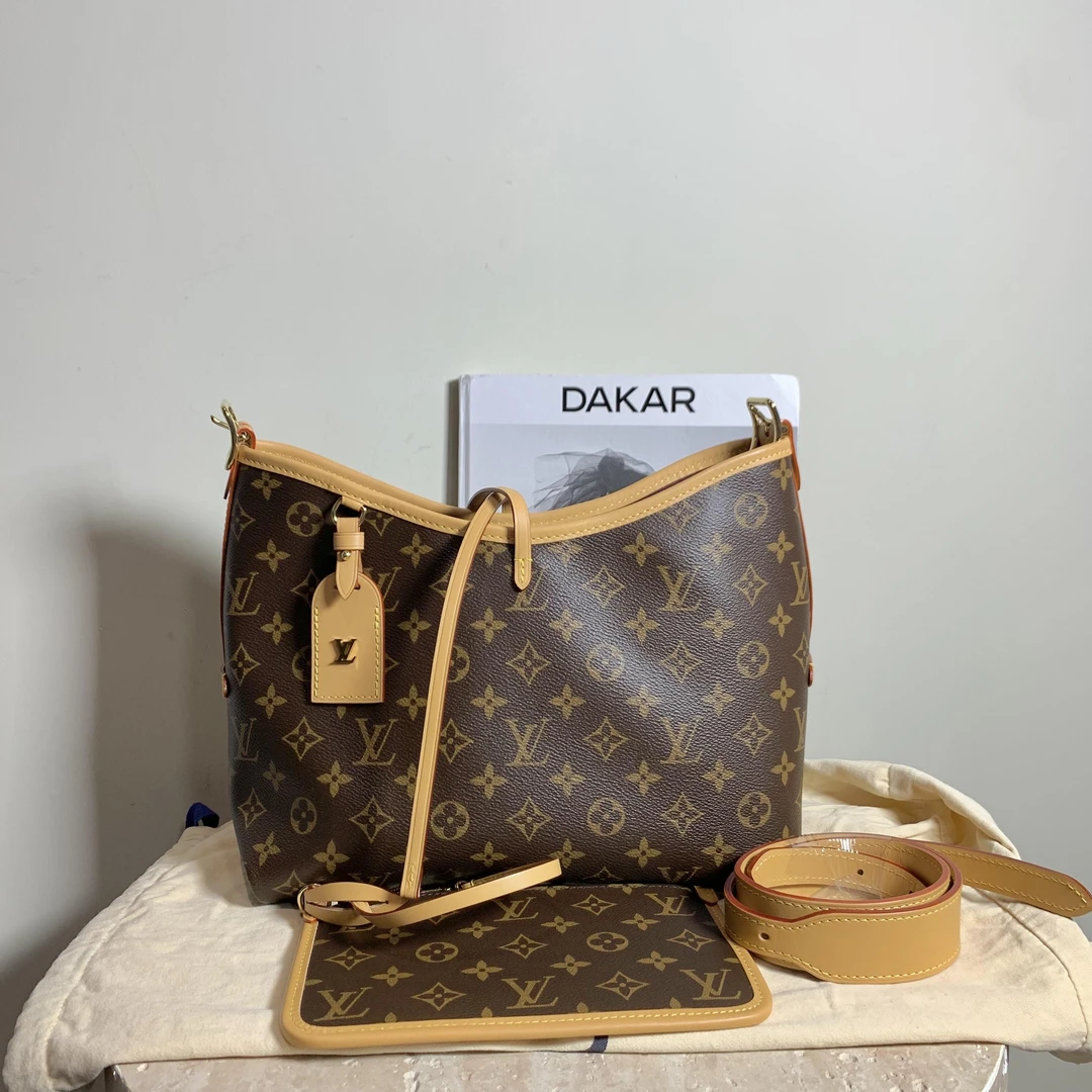 99新 LouisVuitton/路易威登 壹臻/carryall斜挎包小号92731375