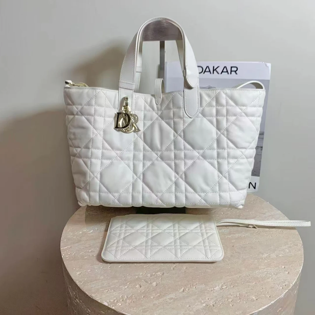 95新 DIOR/迪奥 壹臻/95新 白金toujours tote 中号 23516948