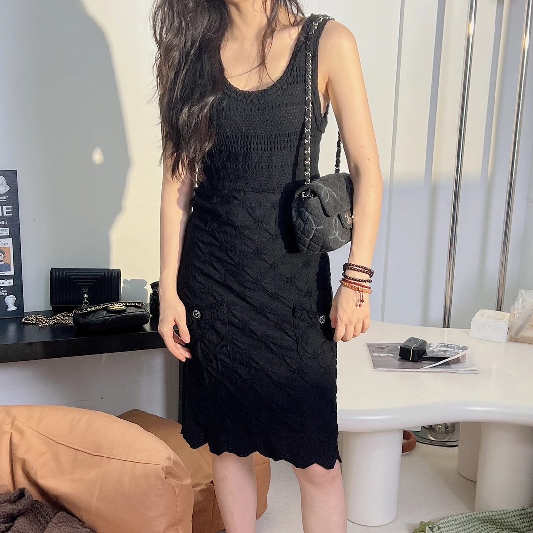 95新 Chanel/香奈儿 舍得 Chanel 背心连衣裙
