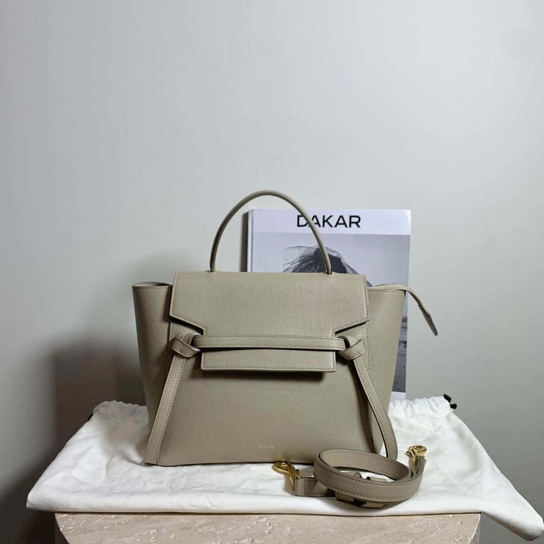 95新 Celine/思琳 壹臻/奶茶色鲶鱼micro 65027363