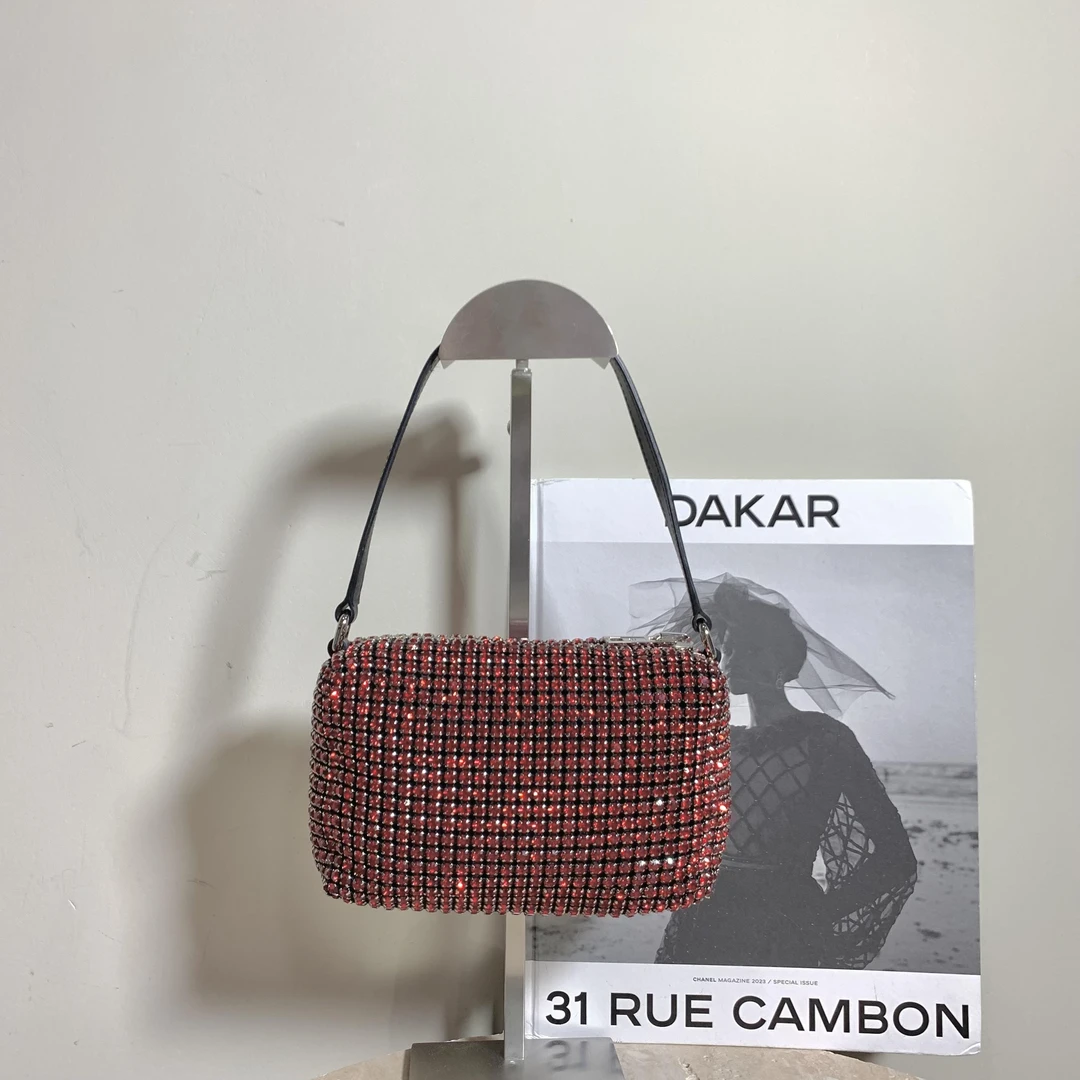 95新 Alexander McQueen/亚历山大·麦昆 壹臻/红钻手提包74033623