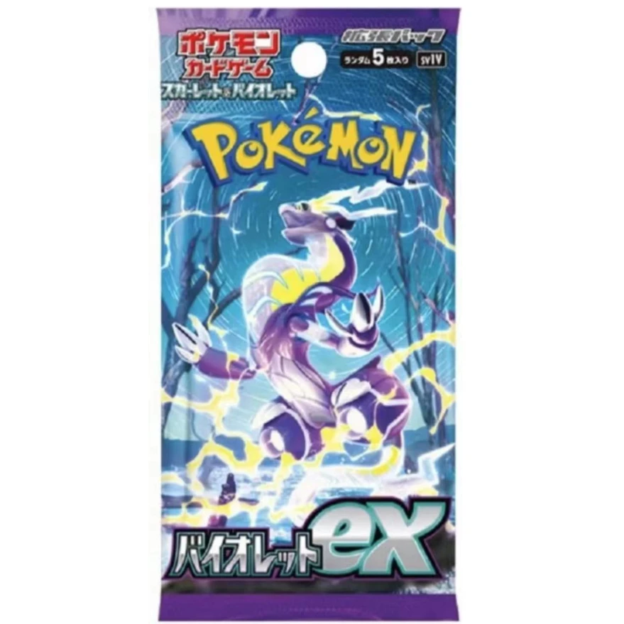 PTCG日版宝可梦朱紫sv1V 卡牌盲盒拆卡