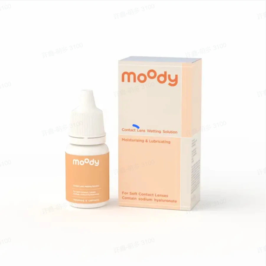 【会员积分兑换】 moody隐形眼镜护理润眼液美瞳伴侣10ml彩瞳润眼液
