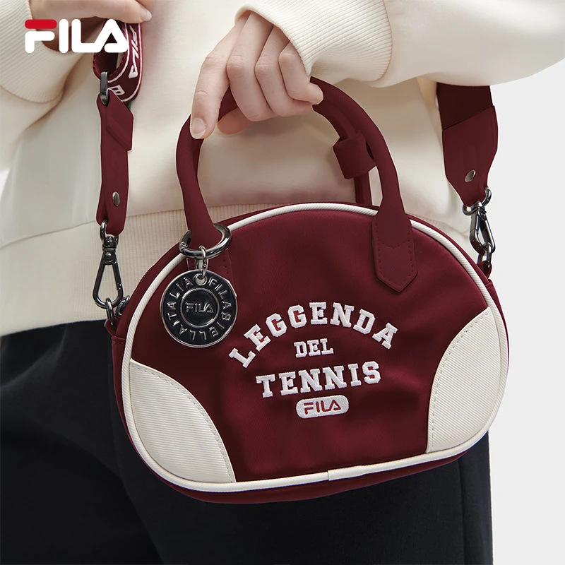 FILA斐乐女款挎包春季新款潮流时尚休闲便携小众简约运动经典挎包