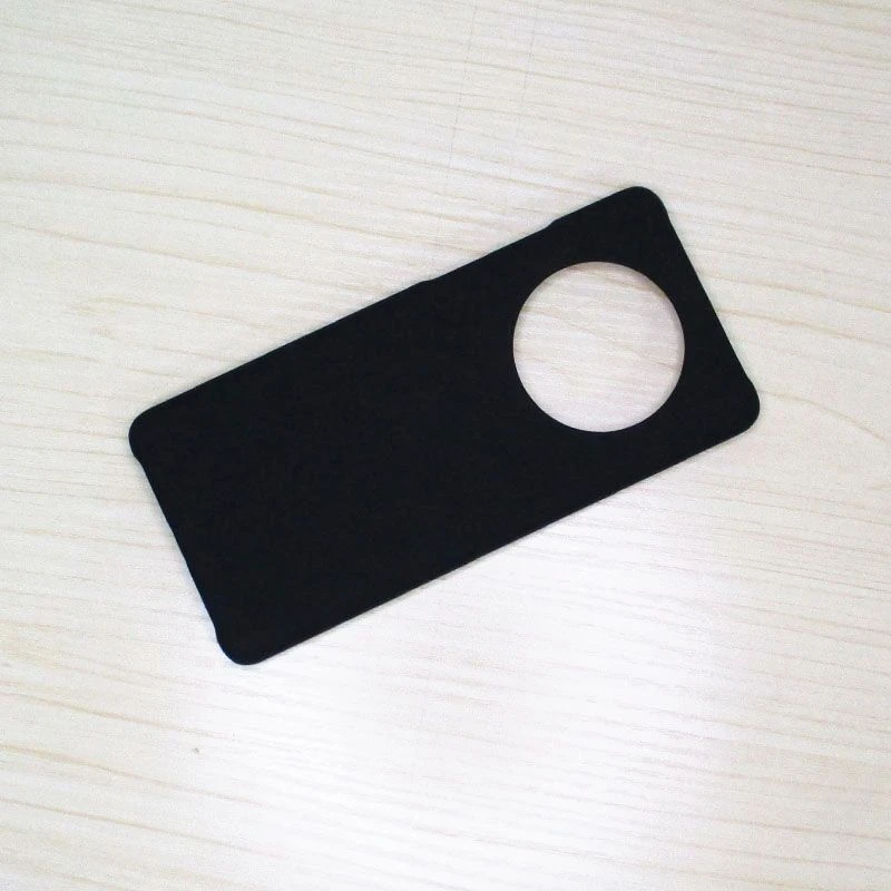 细磨砂荣耀magic4纯黑色手机壳magic4pro散热薄半包硬壳男