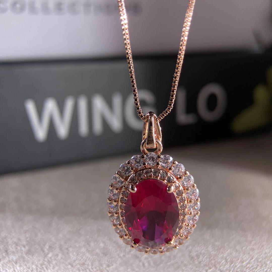 高货【橘子专属】时尚轻奢经典红色项链ZSS5429