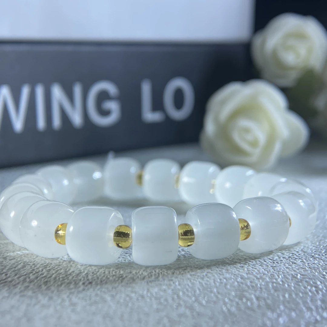 手链 【橘子专属】熠熠生辉白色手链YW6866