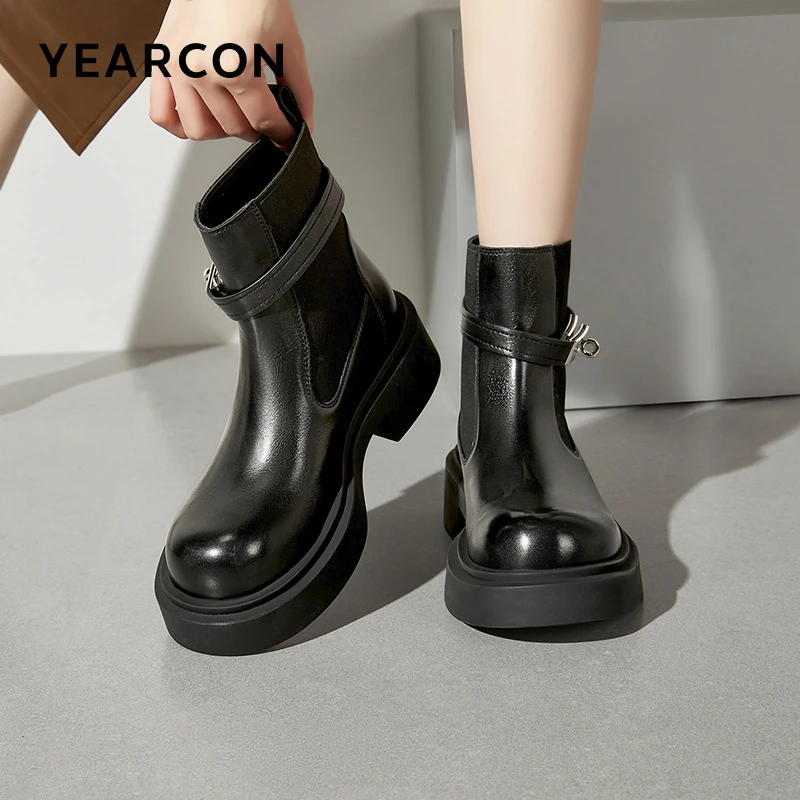 意尔康冬季新款时尚女靴S662GH38780W