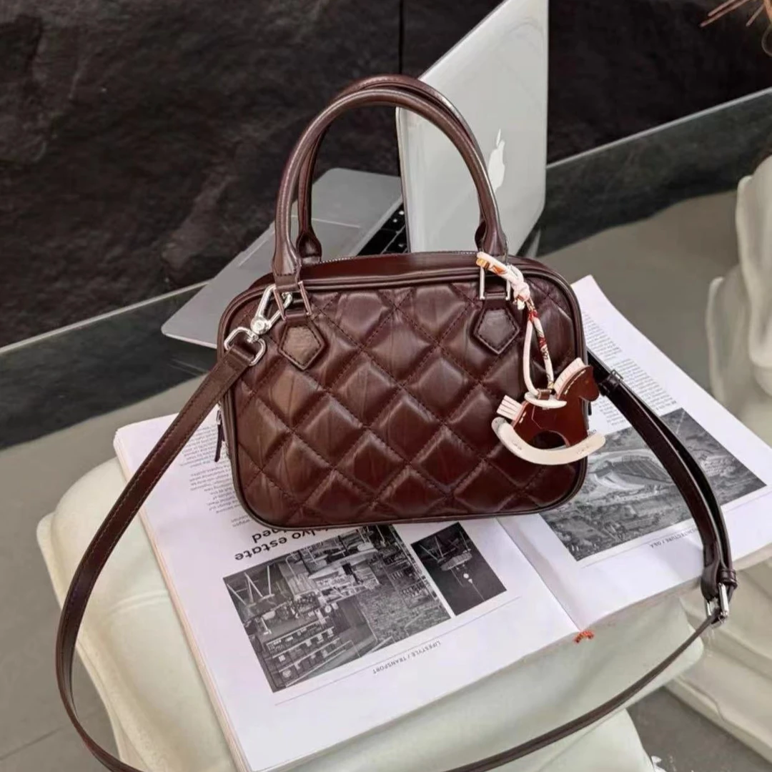 【RAIN.CUN】时尚网红休闲小众简约单肩腋下斜跨包 XKY-992-乌色