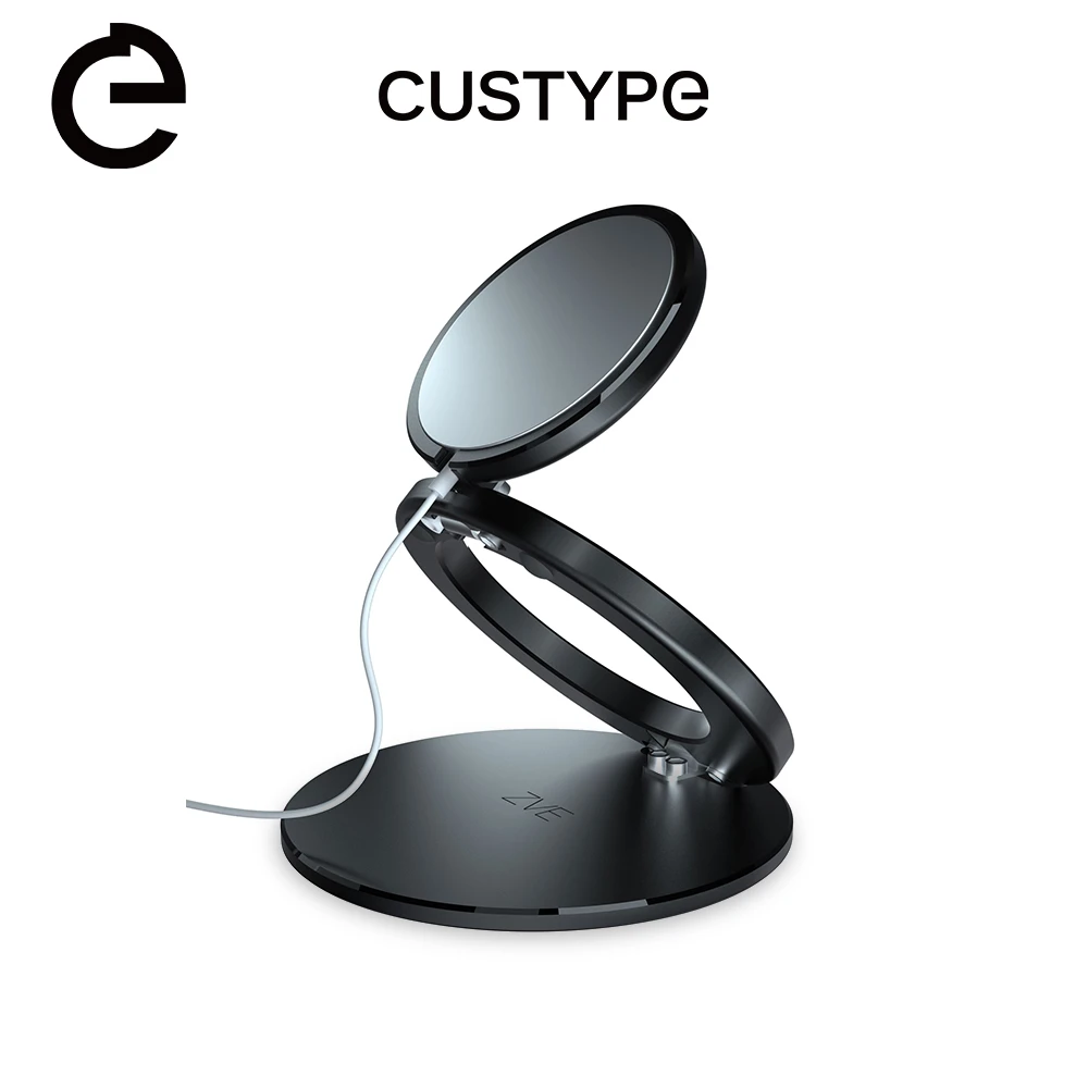 custype手机支架折叠适用苹果无线充底座通用充电磁吸无线充电