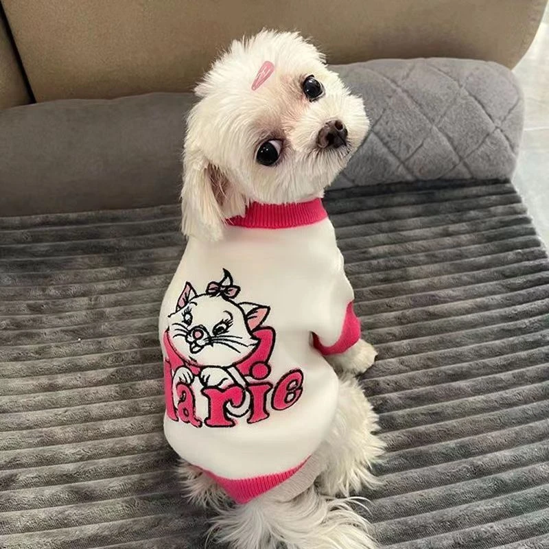 宠物可爱猫咪粉色衣服