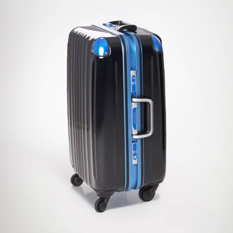 PC行李箱铝框旅行箱拉杆箱轻便日本进口轮防摔硬质简约时尚登机箱