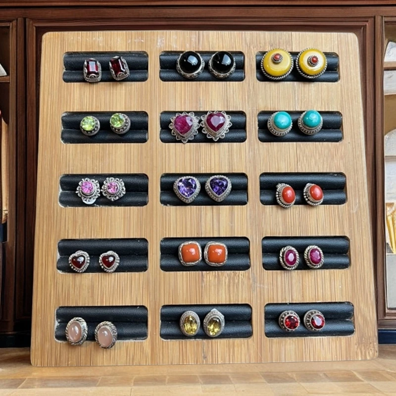 925银耳饰 中古vintage 国外回流复古潮流单品耳钉耳坠耳环