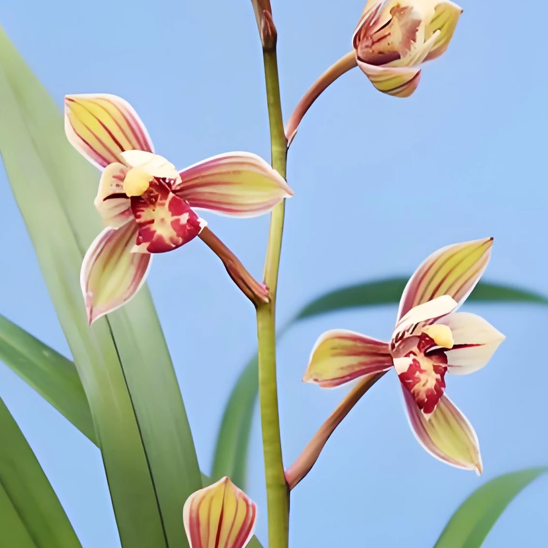 建兰铭品玉茹娇一杆多花客厅美观趣味