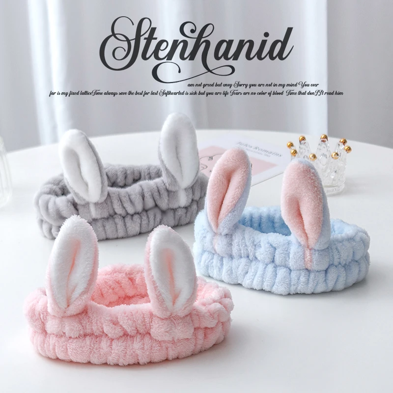 发带洗脸发箍女敷面膜专用束发带洗漱头箍冬季头套