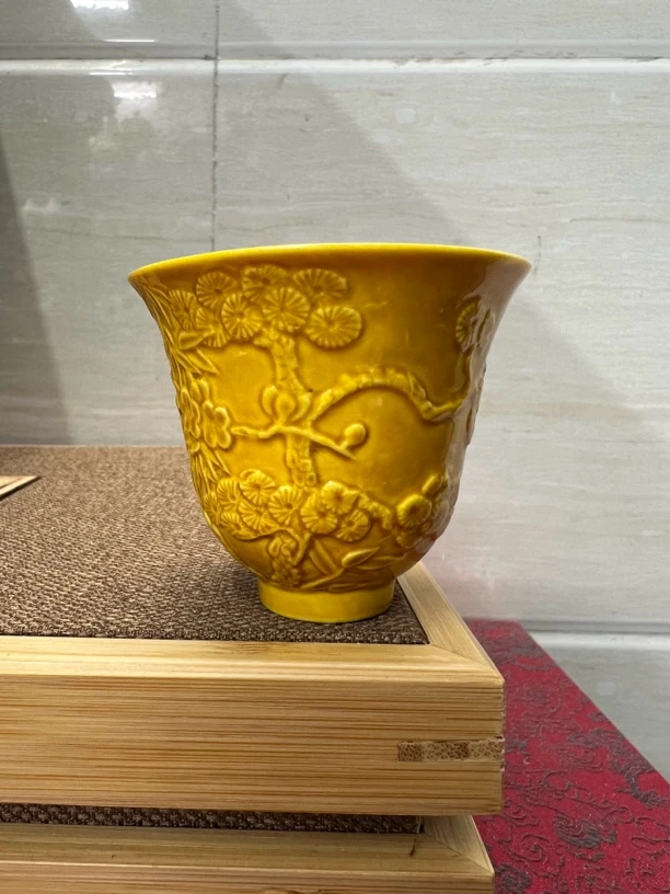 岁寒三友松竹梅杯