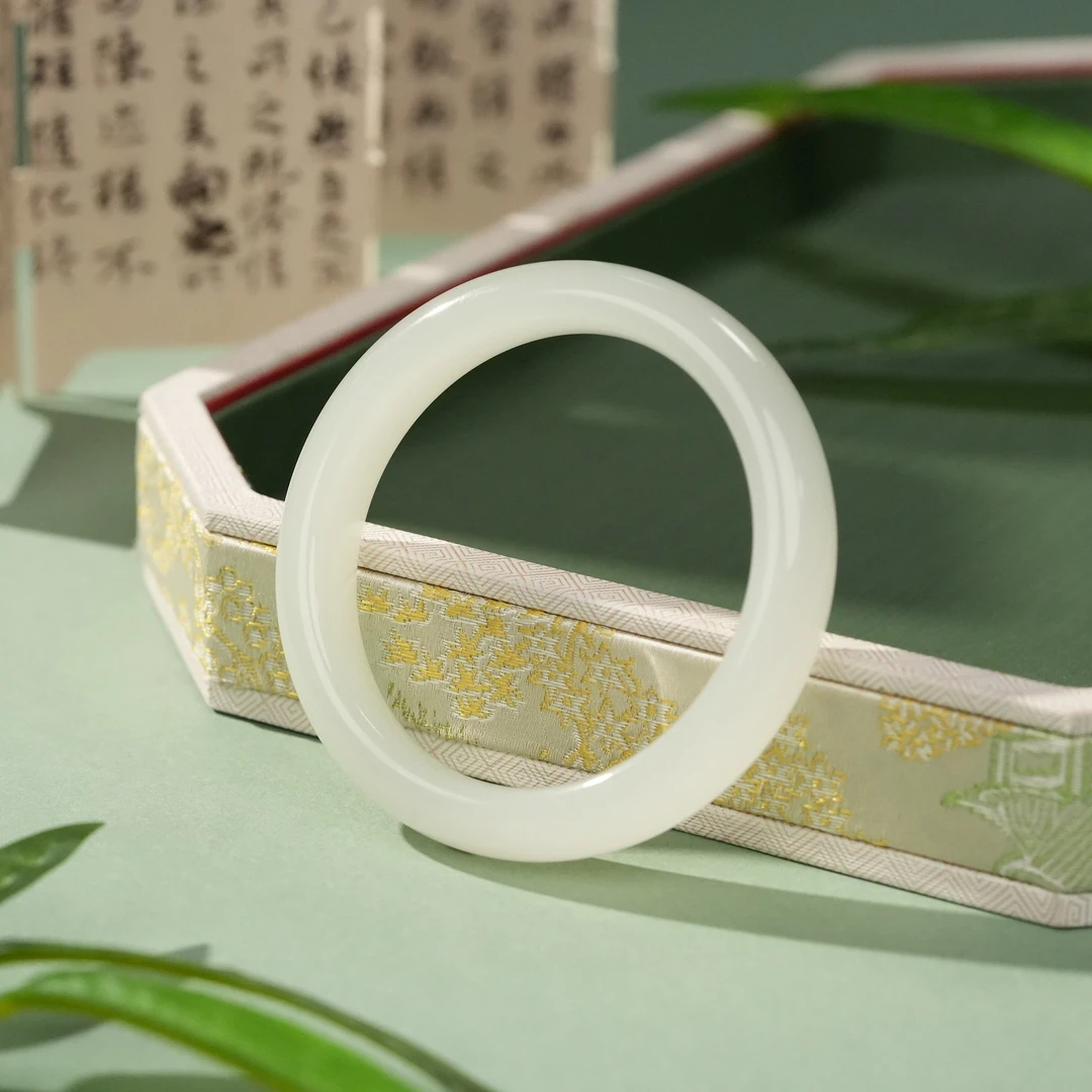 【心语甄选】0103HR 15-1 和田玉手镯 (发货多样性一件）