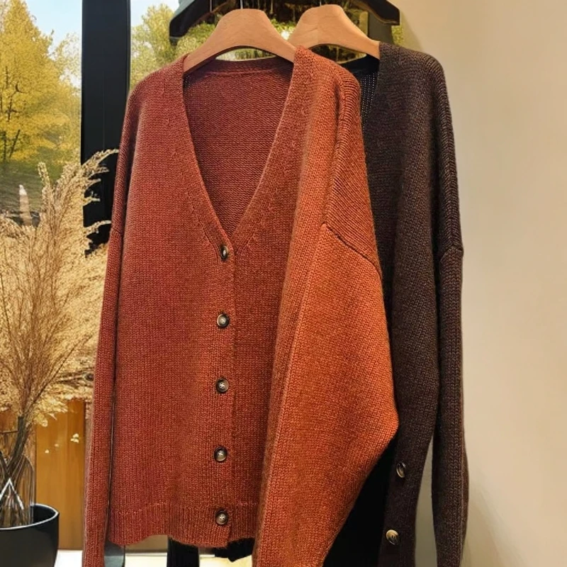 开衫时尚百搭休闲毛衣